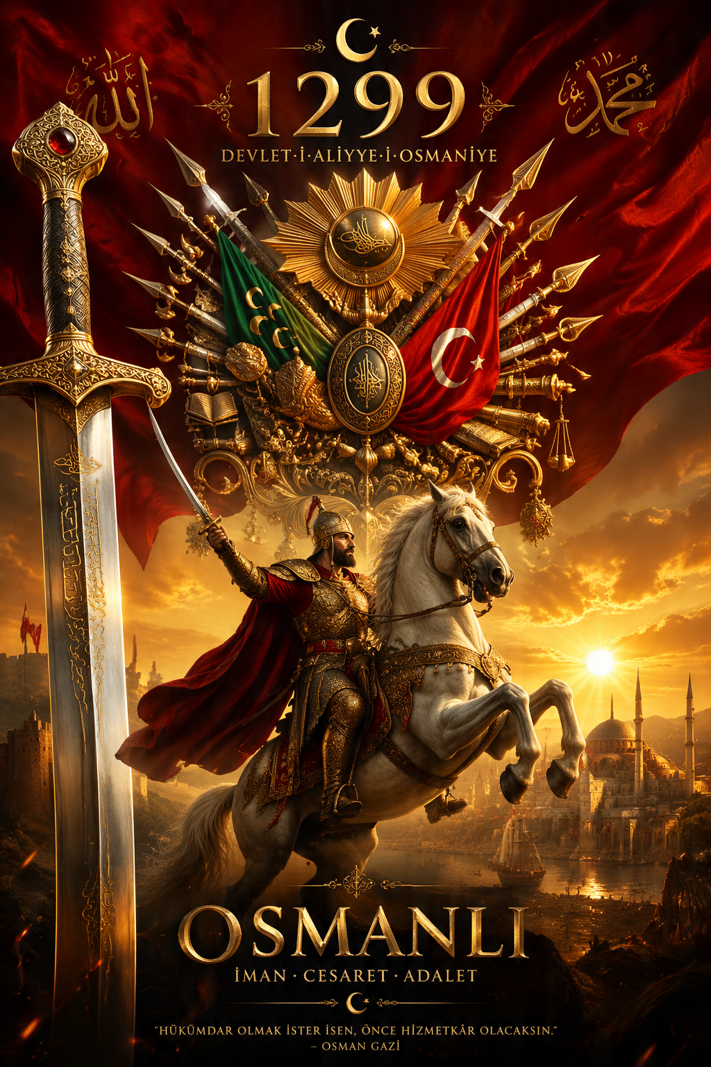Osmanli Kılıç & Aslan Tablo